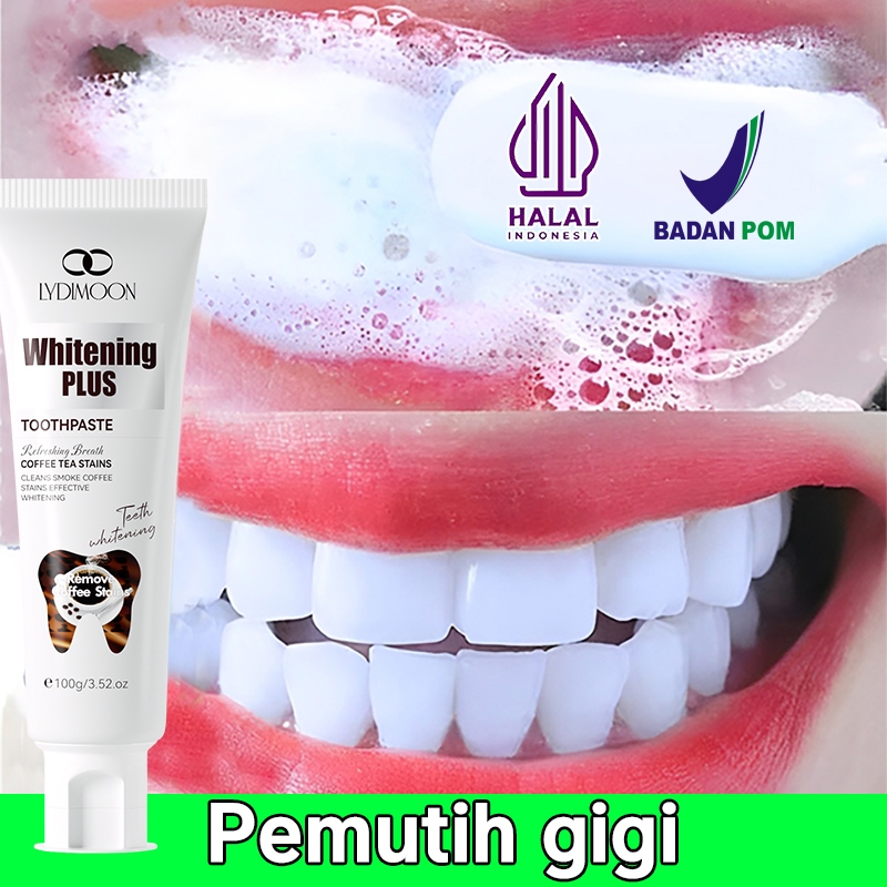 Pasta Gigi Probiotik pemutih gigi dan penghilang karang gigi 100g  Menghilangkan noda kopi, noda rok