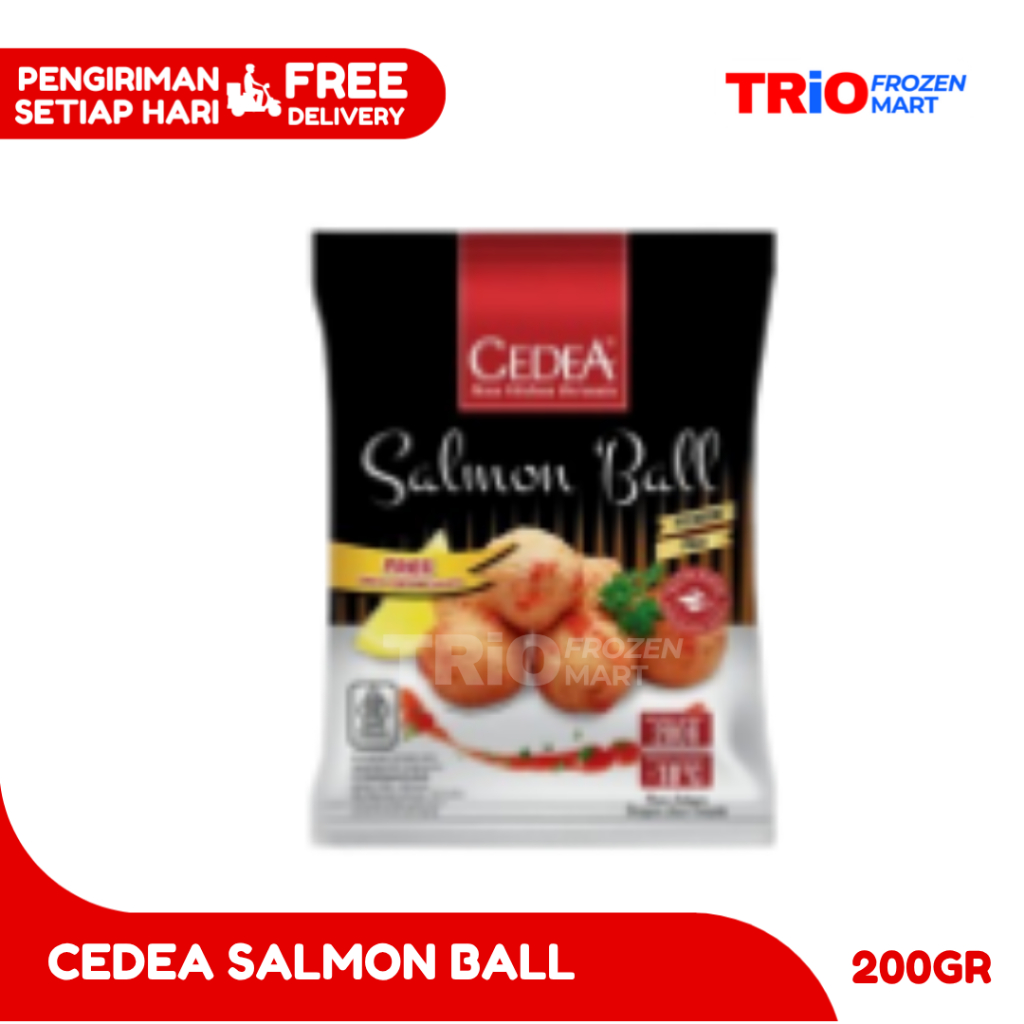 

Cedea Salmon Ball / Bakso Salmon 200gr