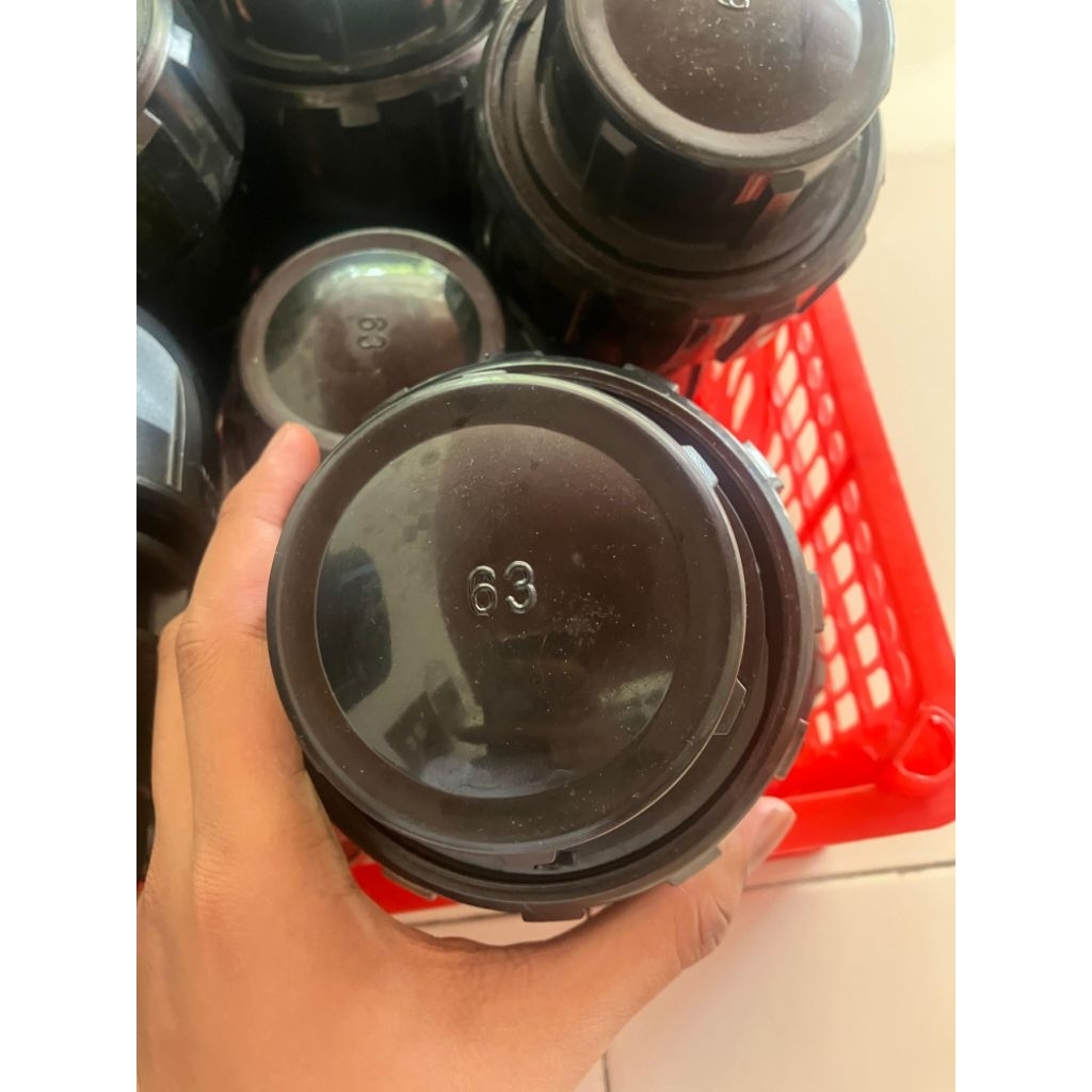 End Cap Compression HDPE 2 Inch Penutup Sambungan Pipa 63mm