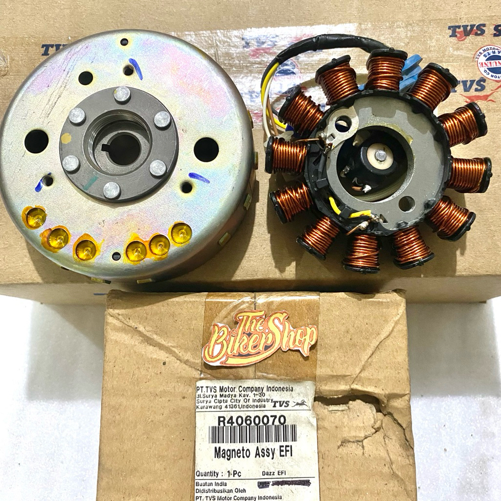 magnet plus Spull sepul TVS DAZZ 110 Fi injeksi Original TVS