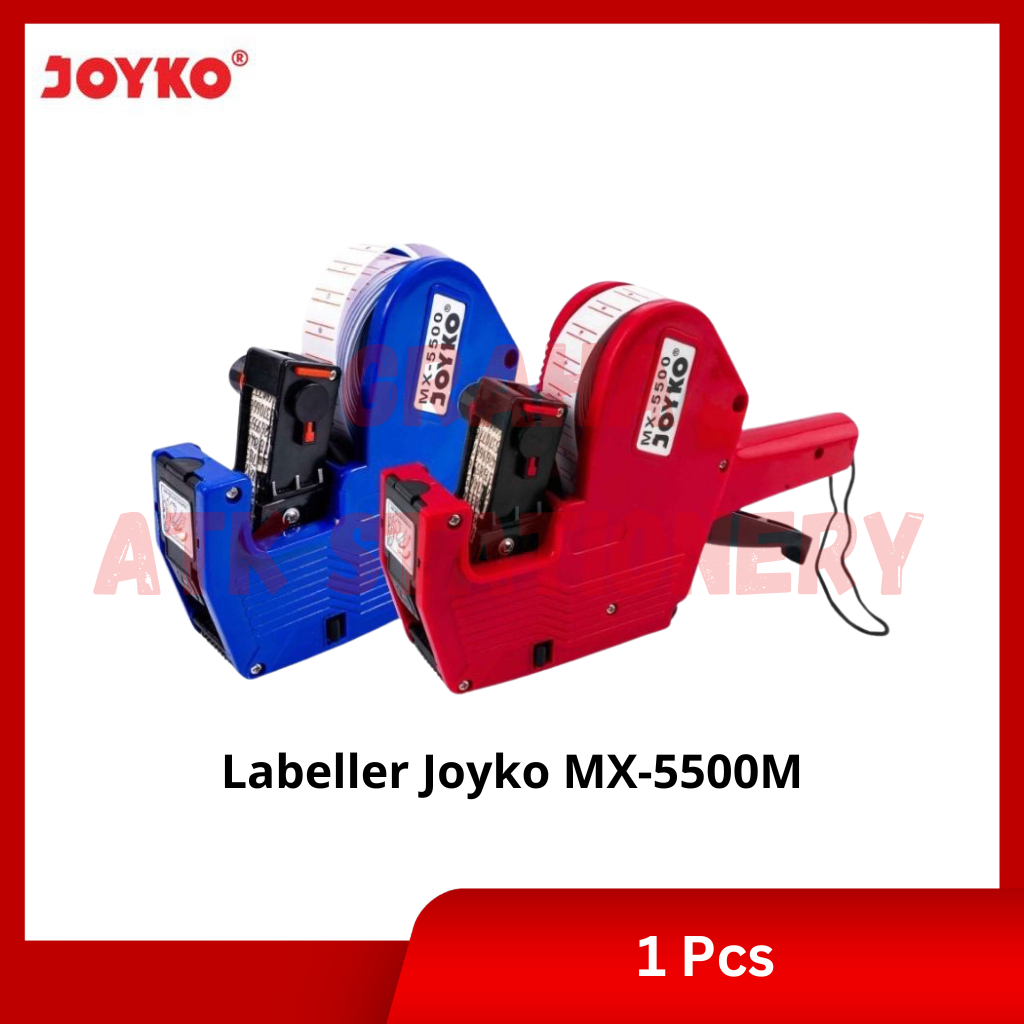 

[1 Pcs] Mesin Label Harga Joyko MX-5500M 1Baris 8Digit / Labeller Joyko MX-5500M 1Baris 8Digit