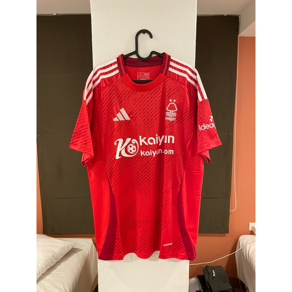 Jersey Nottingham Forest 2024-25 Home Rare Liga Inggris EPL