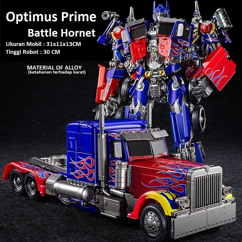 Mainan Robot Optimus Prime dan Bumblebee Age of Extinction -  Robot God of War - Mainan Robot Deform