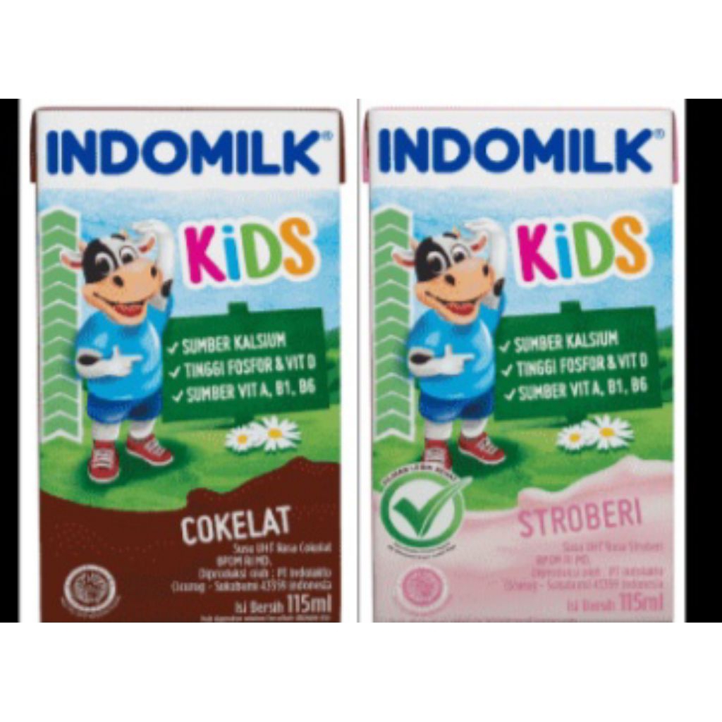 

Susu Indomilk Kids Susu UHT 115ml