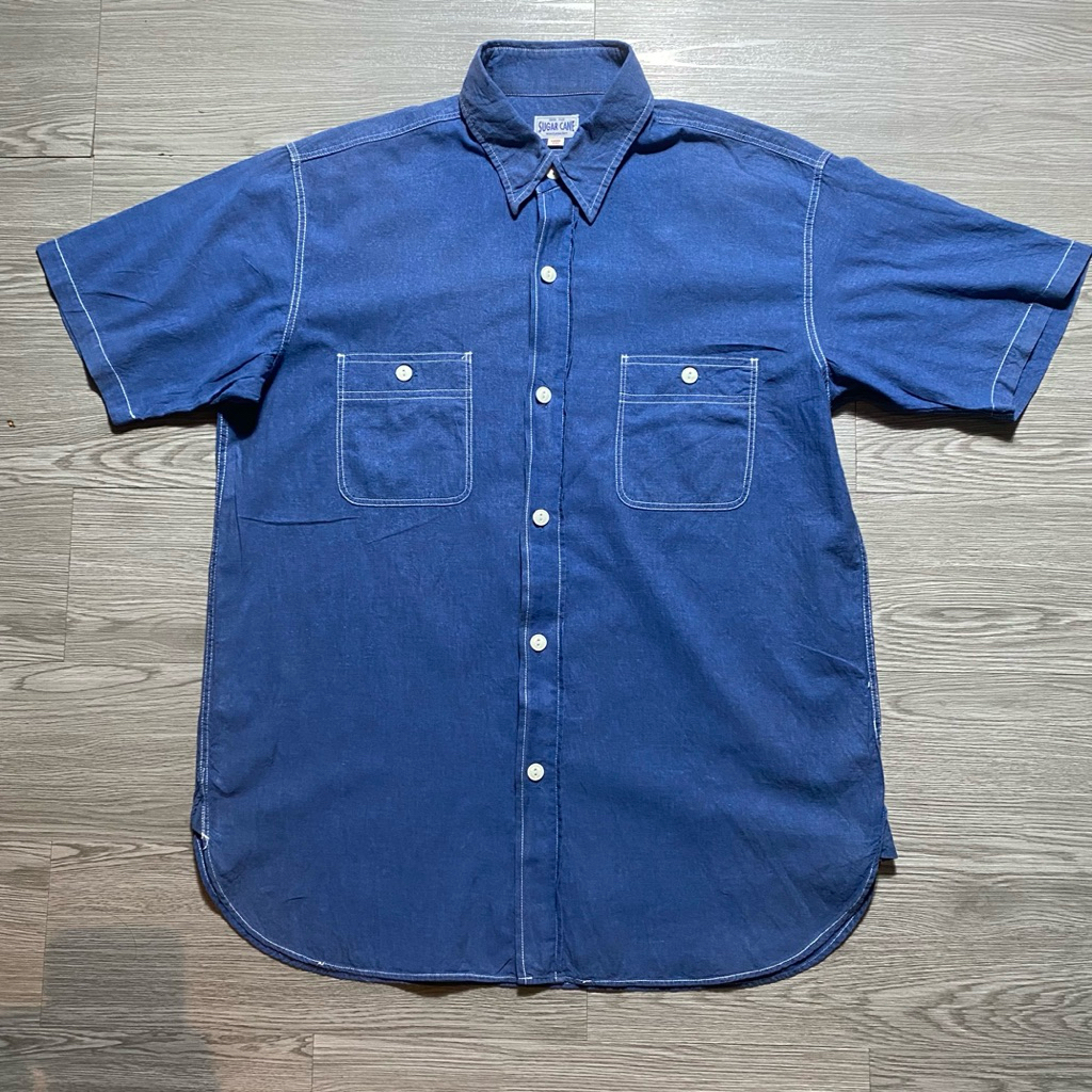 sugar cane by toyo enterprise indigo shirts