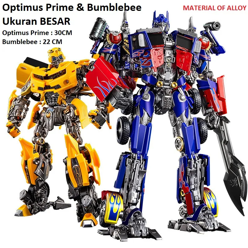 Mainan Robot War Optimus Prime dan Bumblebee Series Age of Extinction - Mainan Robot Deformation Rob