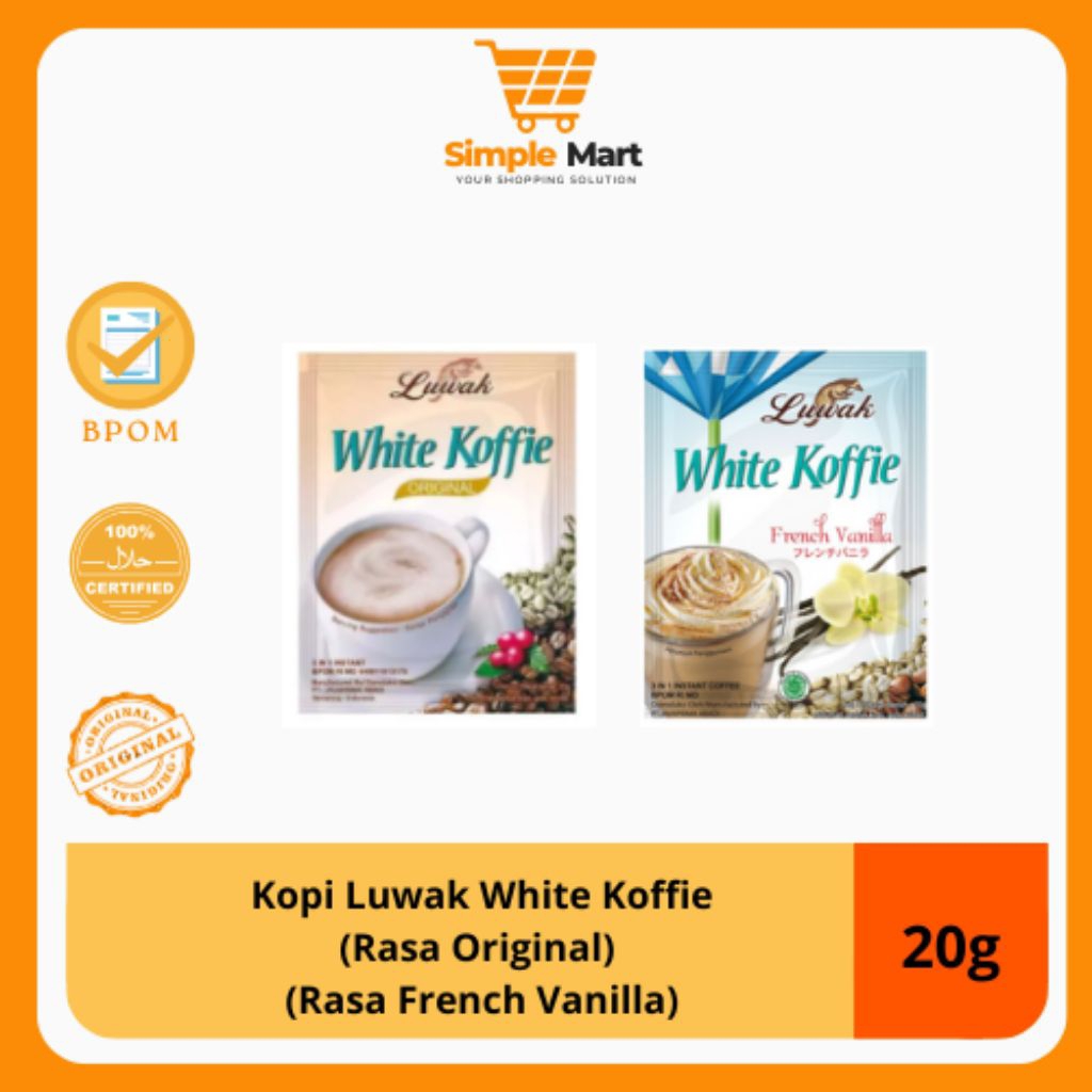 

Kopi sachet White Coffee