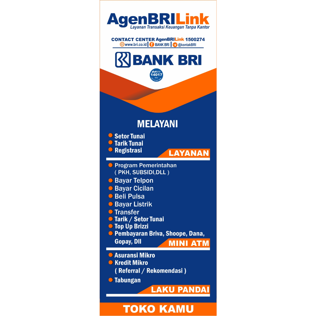 Spanduk Banner Agen Brilink Spanduk Renda Spanduk Palng Brilink