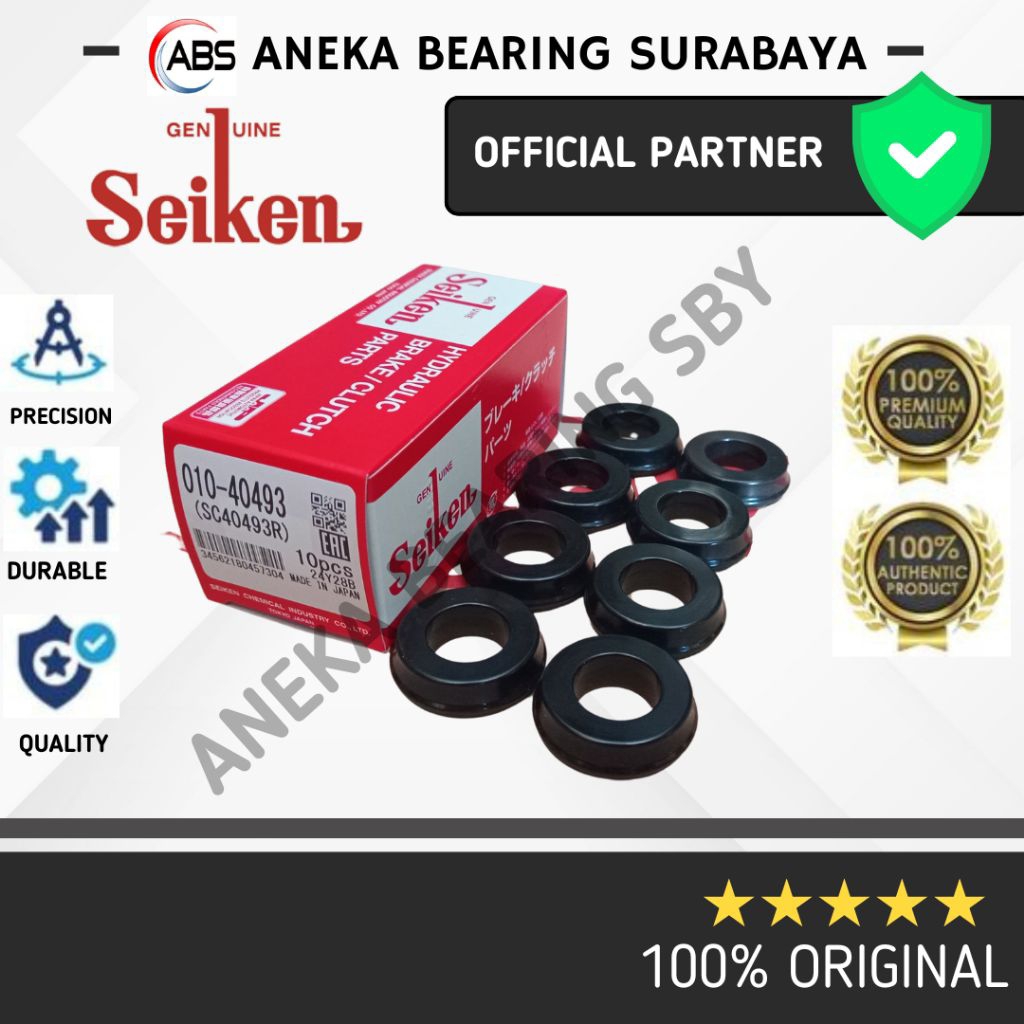 KARET REM SC SAURUS 125HT ELF NKR66 SC40493R 010-40493 SEIKEN ISI 10