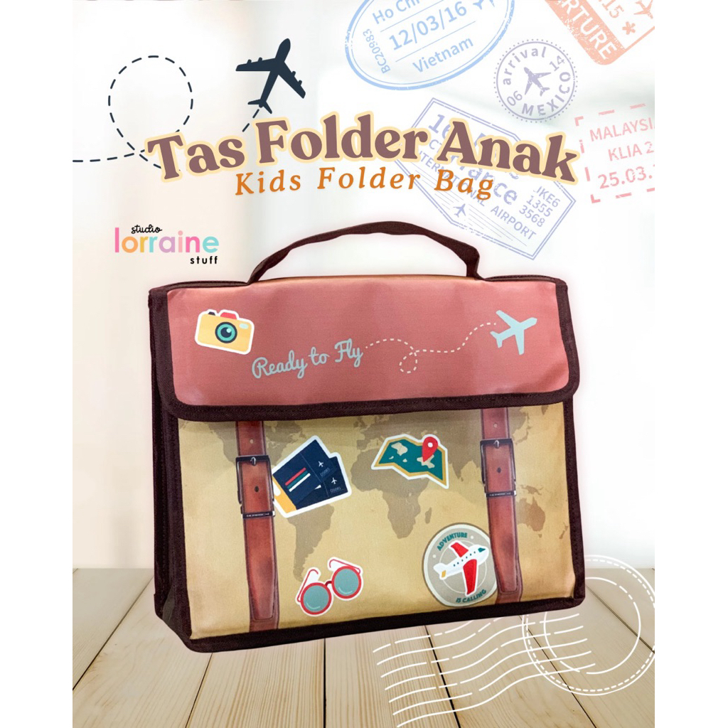 Folder Bag Tas Folder Anak Tas Les Tas Anak Tas Sekolah anak laki laki tas ngaji