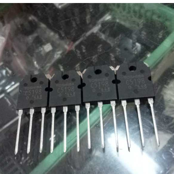 C5198 TOSHIBA ASLI ORIGINAL 2SC5198 Non Set ups C 5198 Ori (1 Buah) Ups Stabilizer