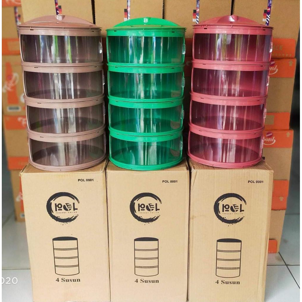 Tudung Saji Modern 4 Susun Tudung Saji Warna Susun 4 Ada Pegangan Dan Sudah Rakitan Tinggal Pakai