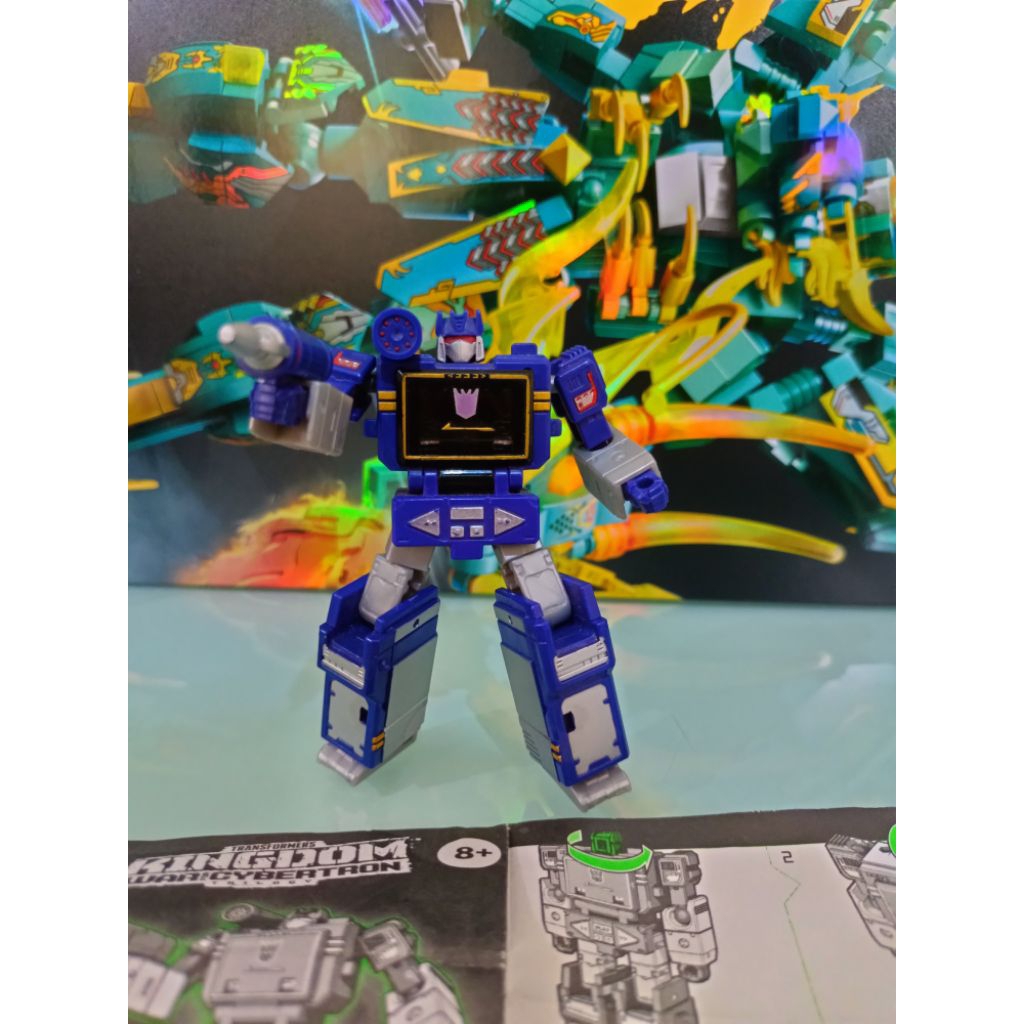 Transformers Kingdom War for cybertron Soundwave Preloved Original Hasbro
