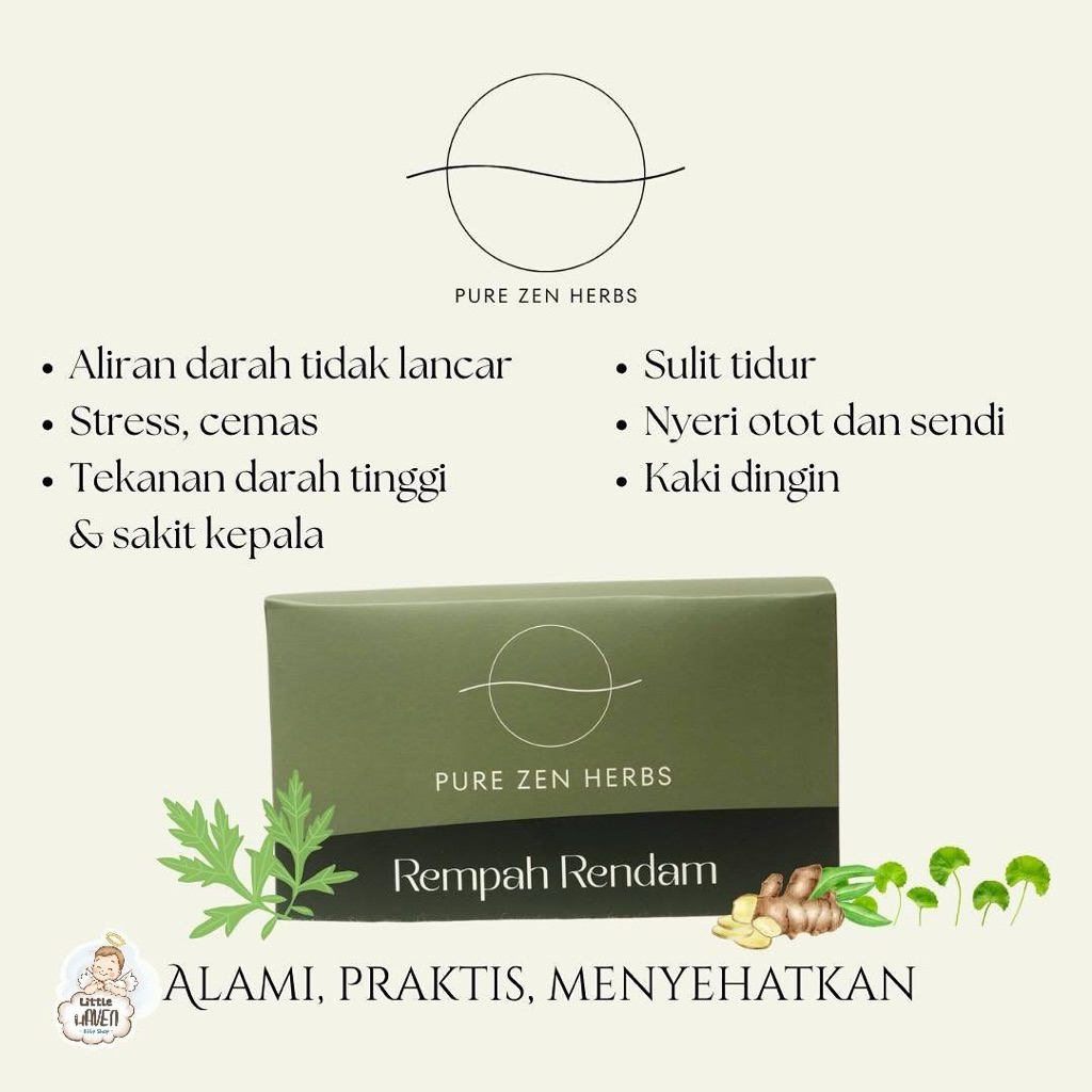

PURE ZEN HERBS REMPAH RENDAM 9 SACHET