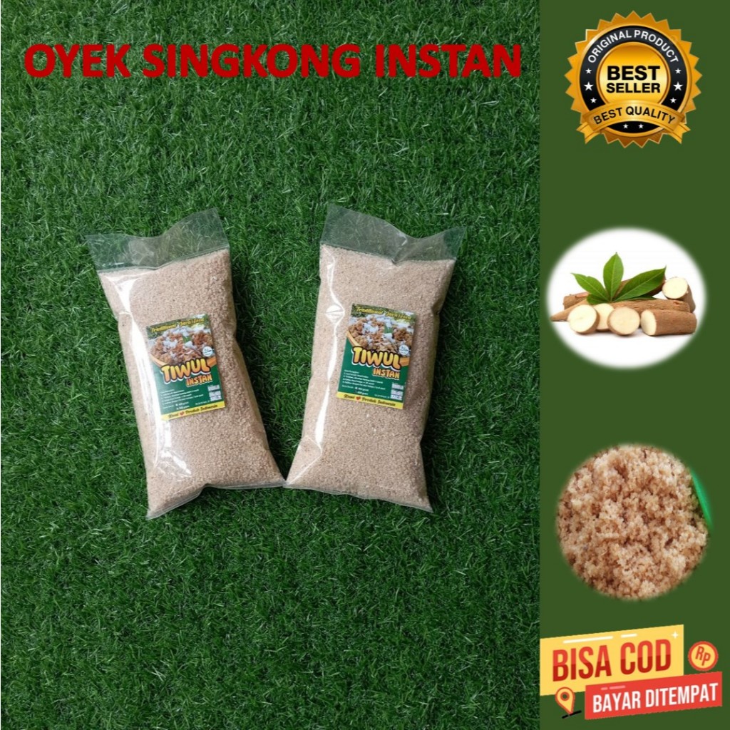 

Oyek Tiwul Singkong Instan Oyek Khas Kebumen Kualitas Super