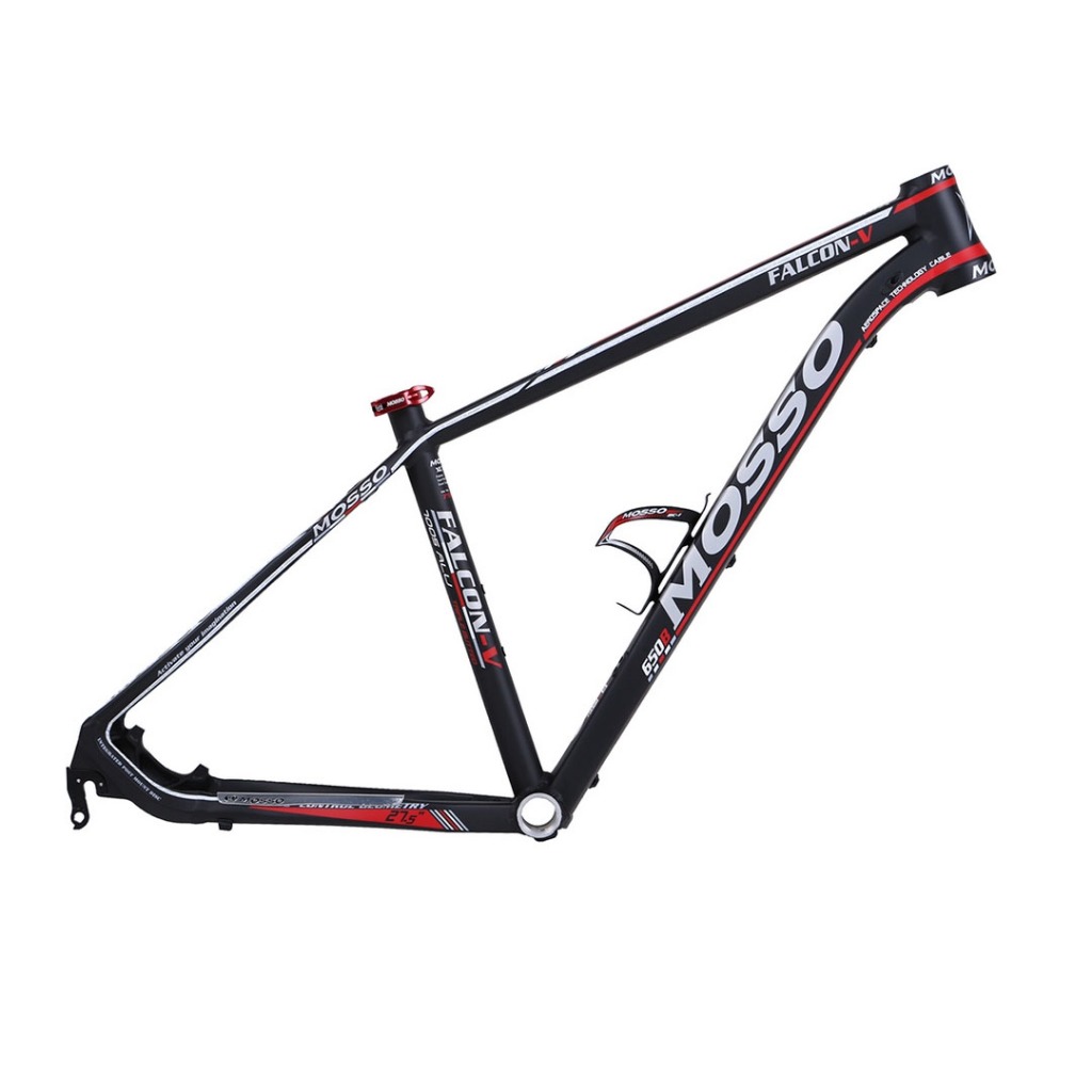 Frame Sepeda MTB MOSSO Falcon V 959 XC 29 Inch Black Red