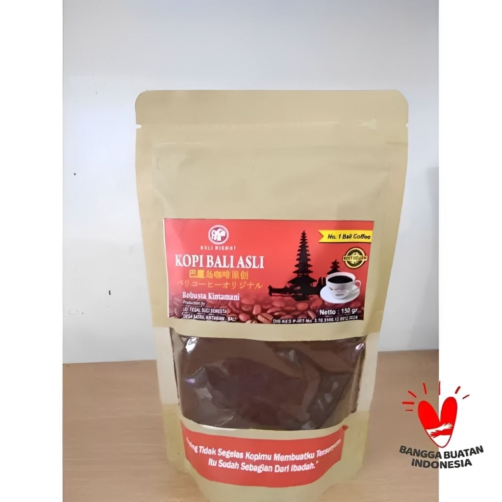 

Kopi Kintamani Robusta 150gr