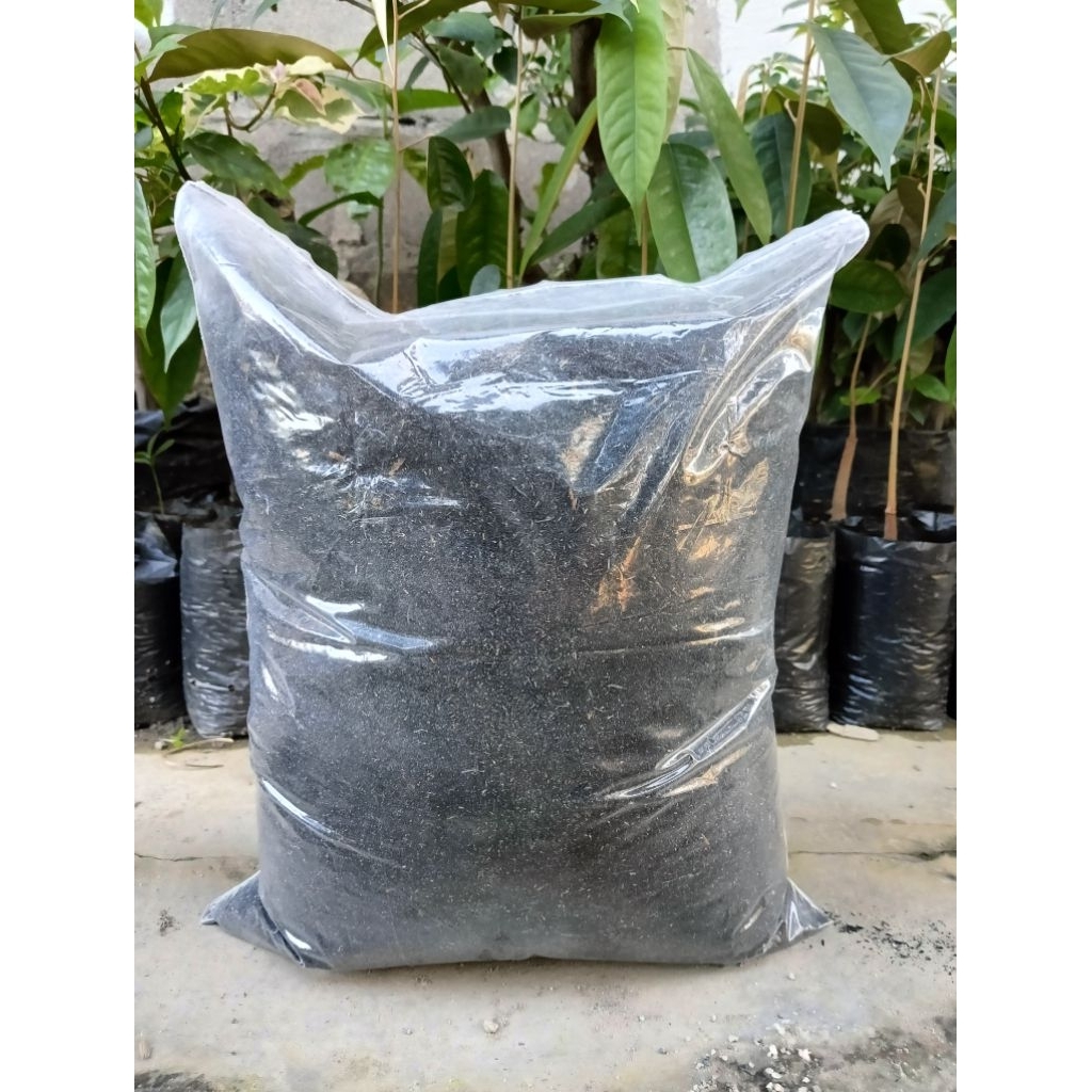 Sekam bakar (halus) / media tanam berat per 1000g/1kg