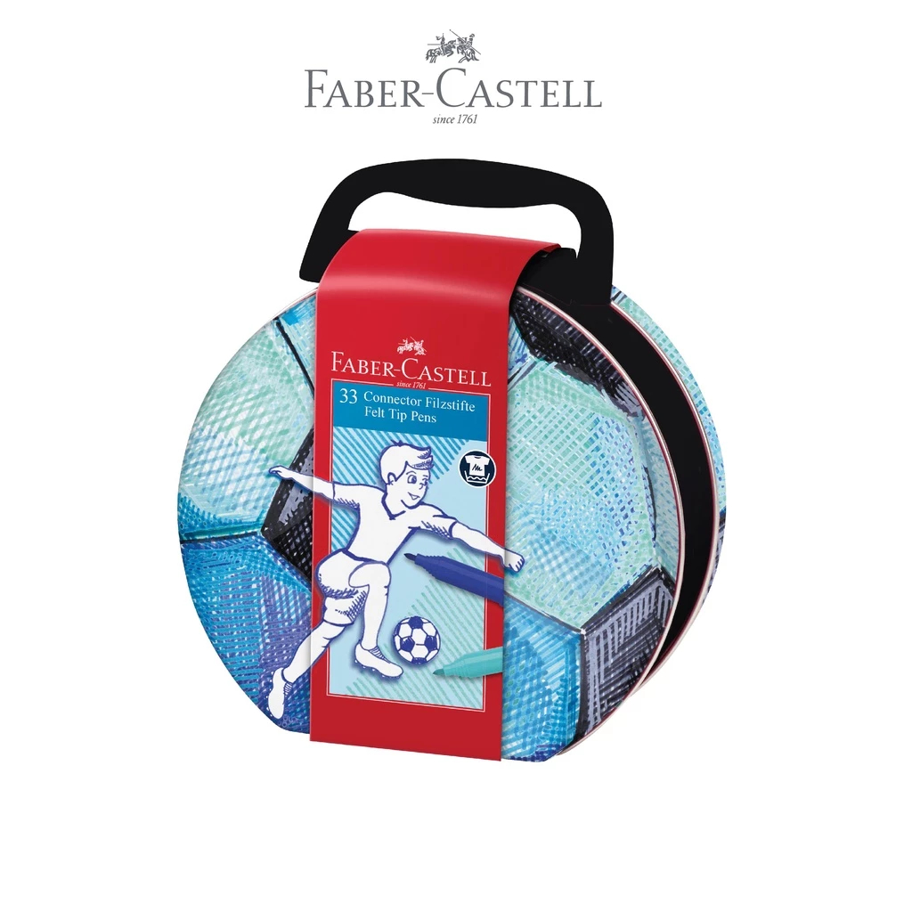 

Faber-Castell Spidol Warna Connector Pen Soccer Tin Edition