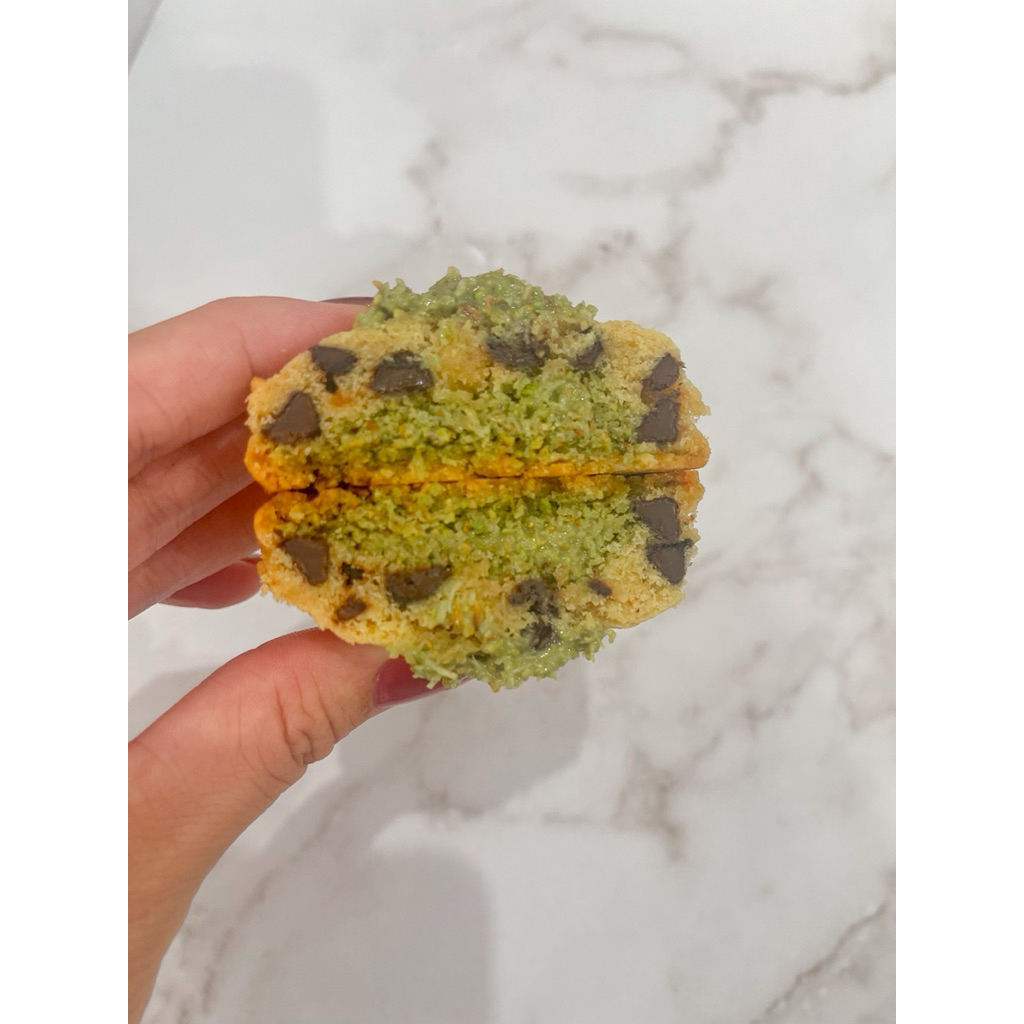 

Pistachio Kunafa Soft Cookies