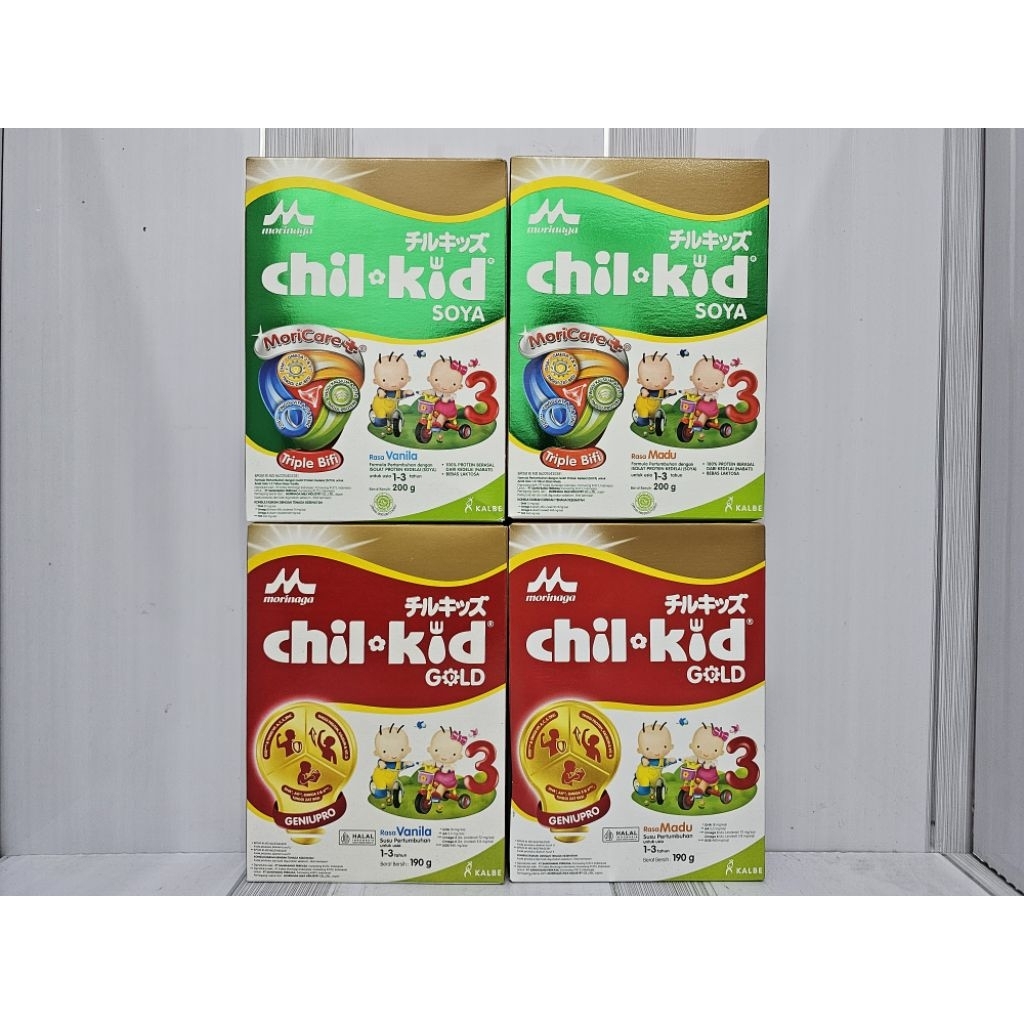 Chil Kid 3 Gold 190g | Chil Kid 3 Soya 200g