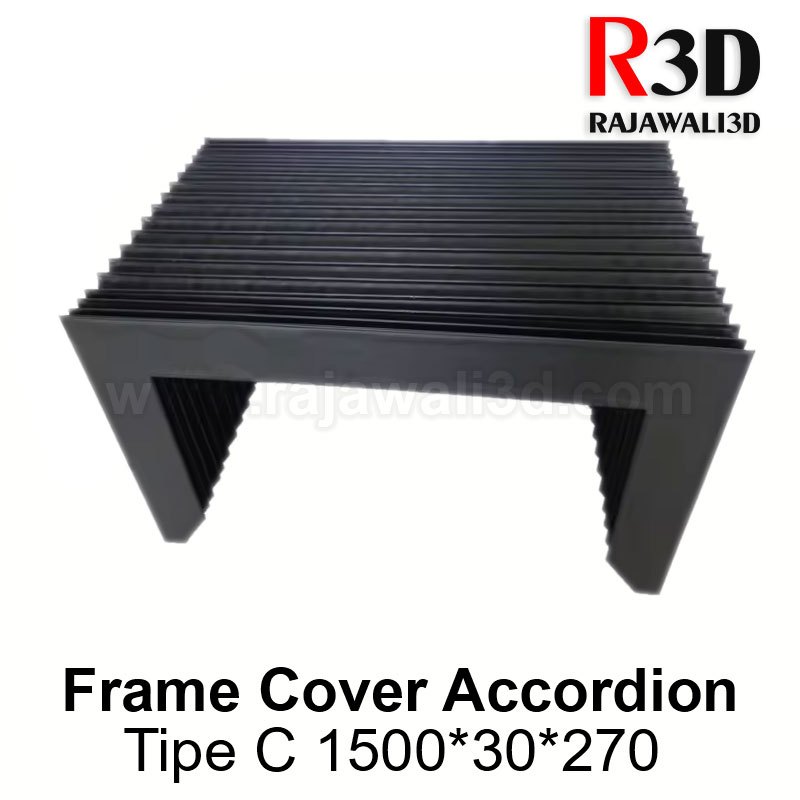 CNC Rail Cover Flexible Accordion Protection Dust Frame Cover C Type CNC Machine Accordion Dust Cove