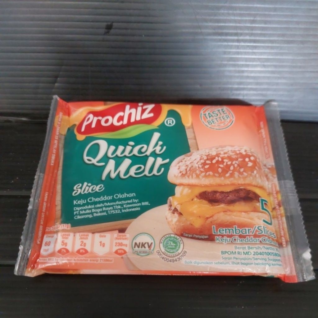 

Prochiz Quickmelt slice 5 lembar
