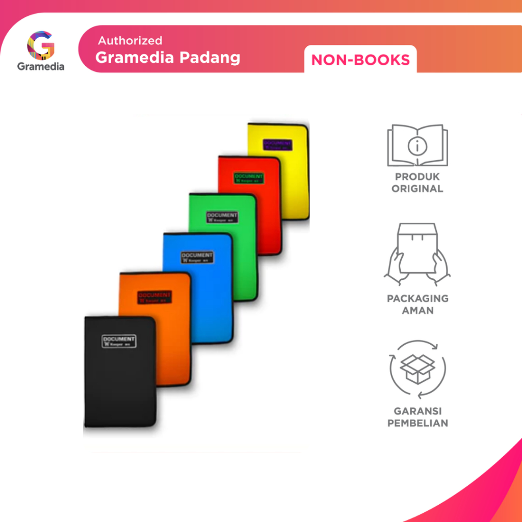 

Gramedia Padang - Butterfly Document Keeper - DK 10 - Map Penyimpanan Dokumen