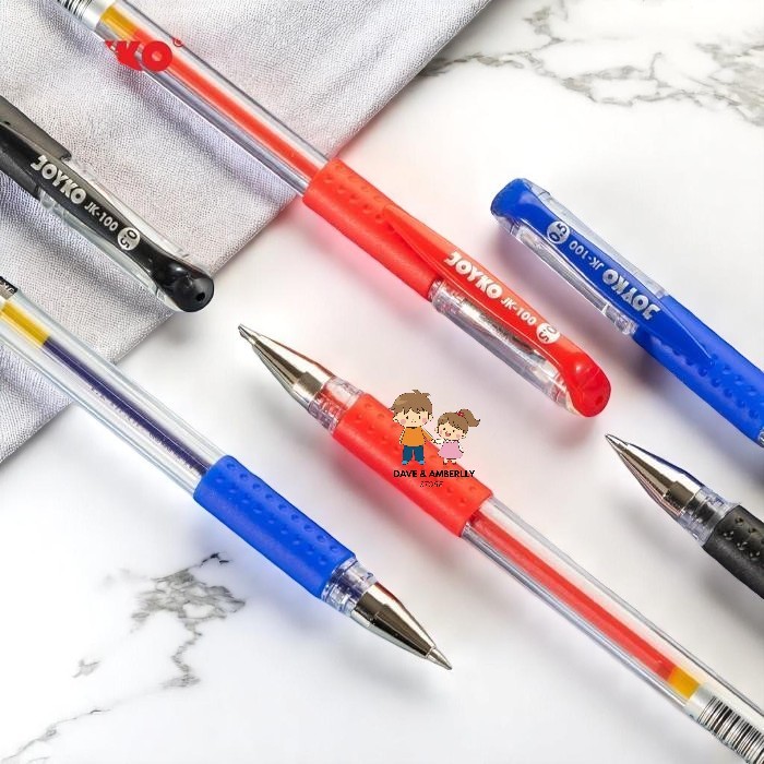 

JOYKO Pulpen Gel / Pen Gel / Pulpen Tinta Gel / Pena Gel / Ballpoint Gel JK-100