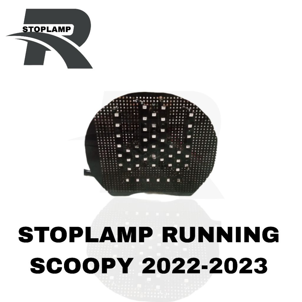 Stoplamp Running Scoopy tahun 2022-2023