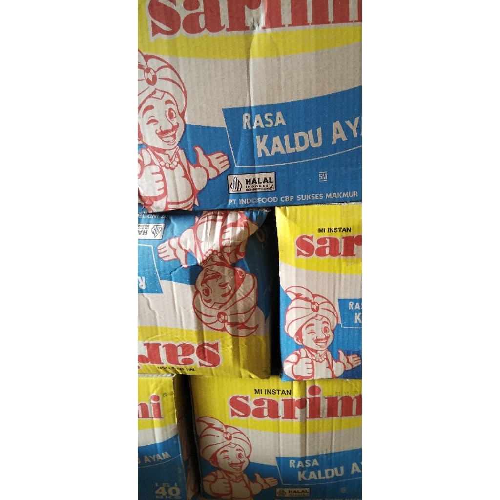 

1 dus Sarimi kuah kaldu ayamisi 40 @70gram