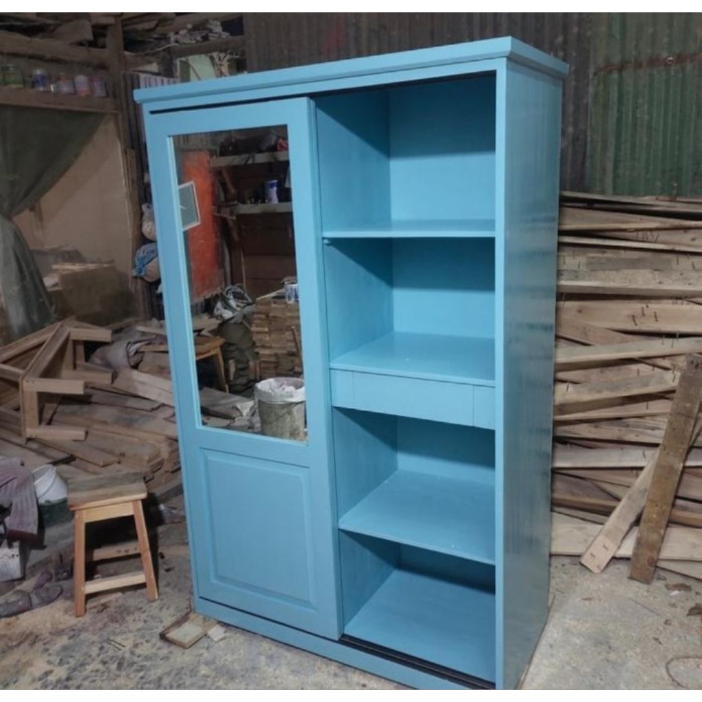 lemari baju/Lemari pakaian kayu jati belanda murah bagus