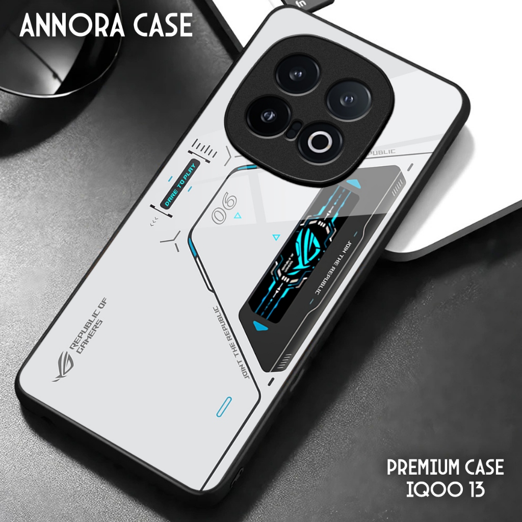 Annora - Kesing Hp IQOO 13 - Casing Hp Iqoo - Softcase SIlikon Karakter Terlaris - Mika Kondom Hp Iq
