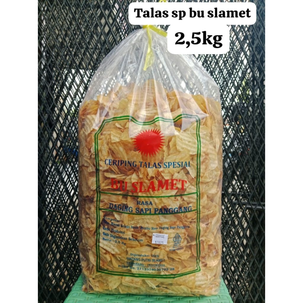 

Ceriping Talas Spesial Sapi Panggang Bu Slamet 2,5 Kg
