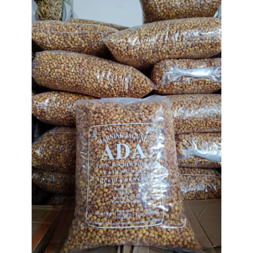 

Marning Asin Ada 5kg / Marning jagung Asin goreng 5 kg enak gurih renyah