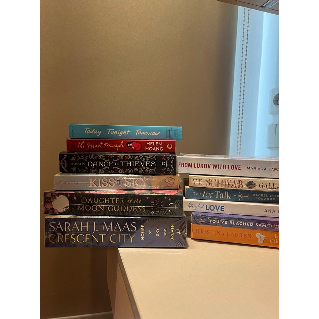 preloved & new books | know my name, if i had your face, the heart principle, today tonight tomorrow