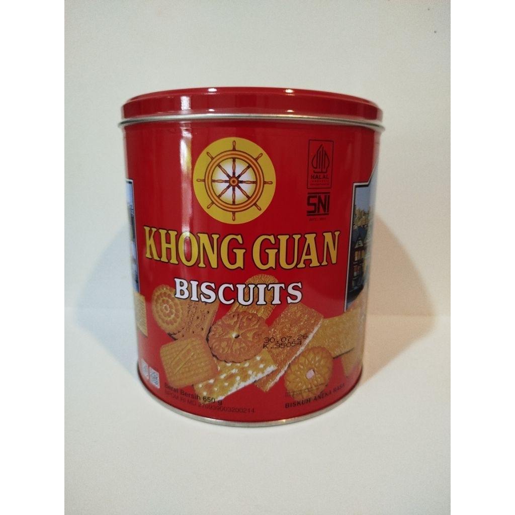 

Khongguan kaleng merah assorted 650gram