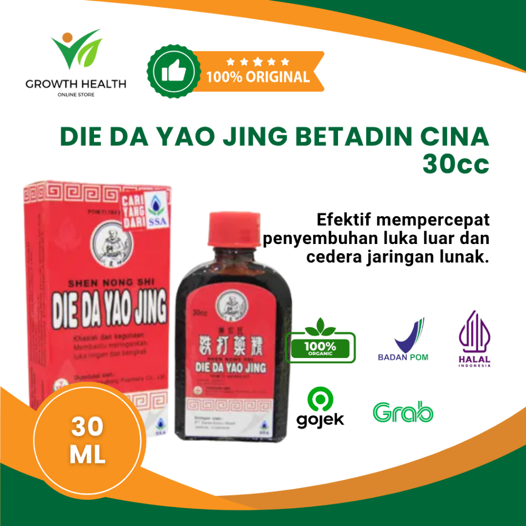 

DIE DA YAO JING BETADIN CINA 30cc