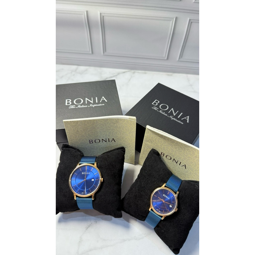 PRELOVED JAM TANGAN COUPLE BONIA