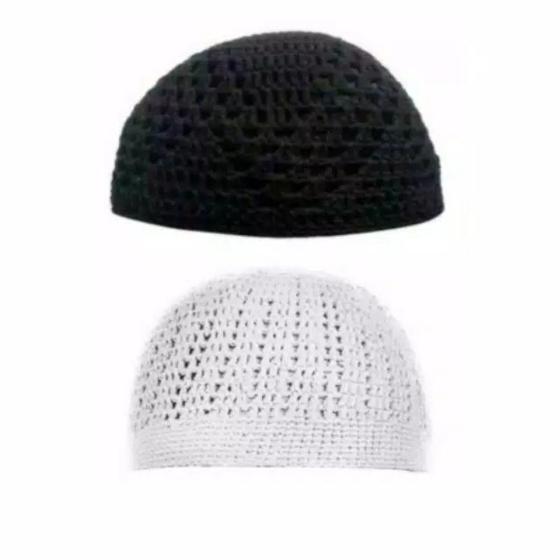 1 PASANG- PECI RAJUT DEWASA/Peci Rajut Premium / Kopiah Rajut / Kopyah Rajut Dewasa Tebal