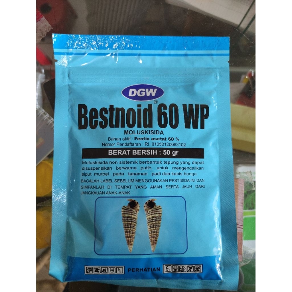 Racun keong racun siput, Bestnoid 60wp 50gram