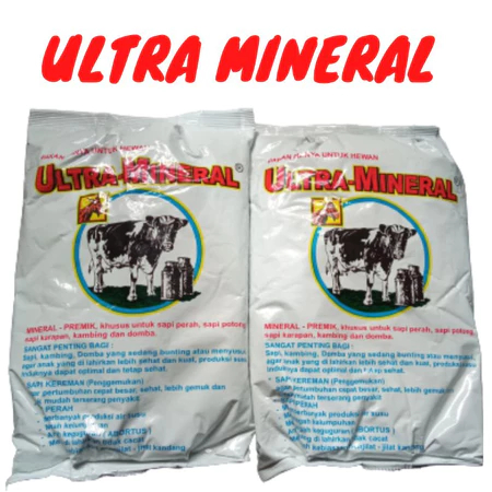MINERAL SAPI ULTRA MINERAL UNTUK PENGGEMUKAN DAN SAPI PERAH