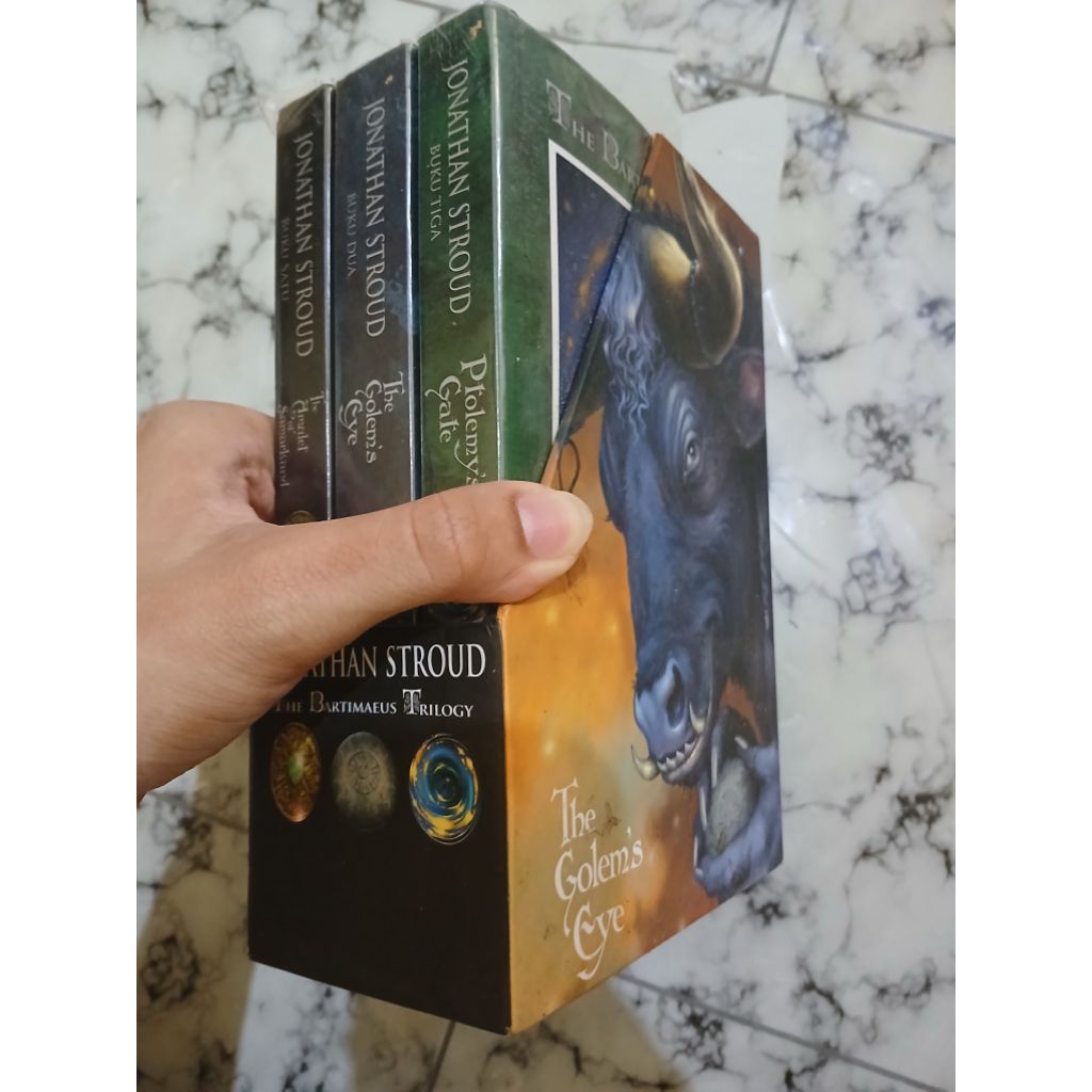 [PRELOVED BOXSET] Trilogi Bartimaeus + Box