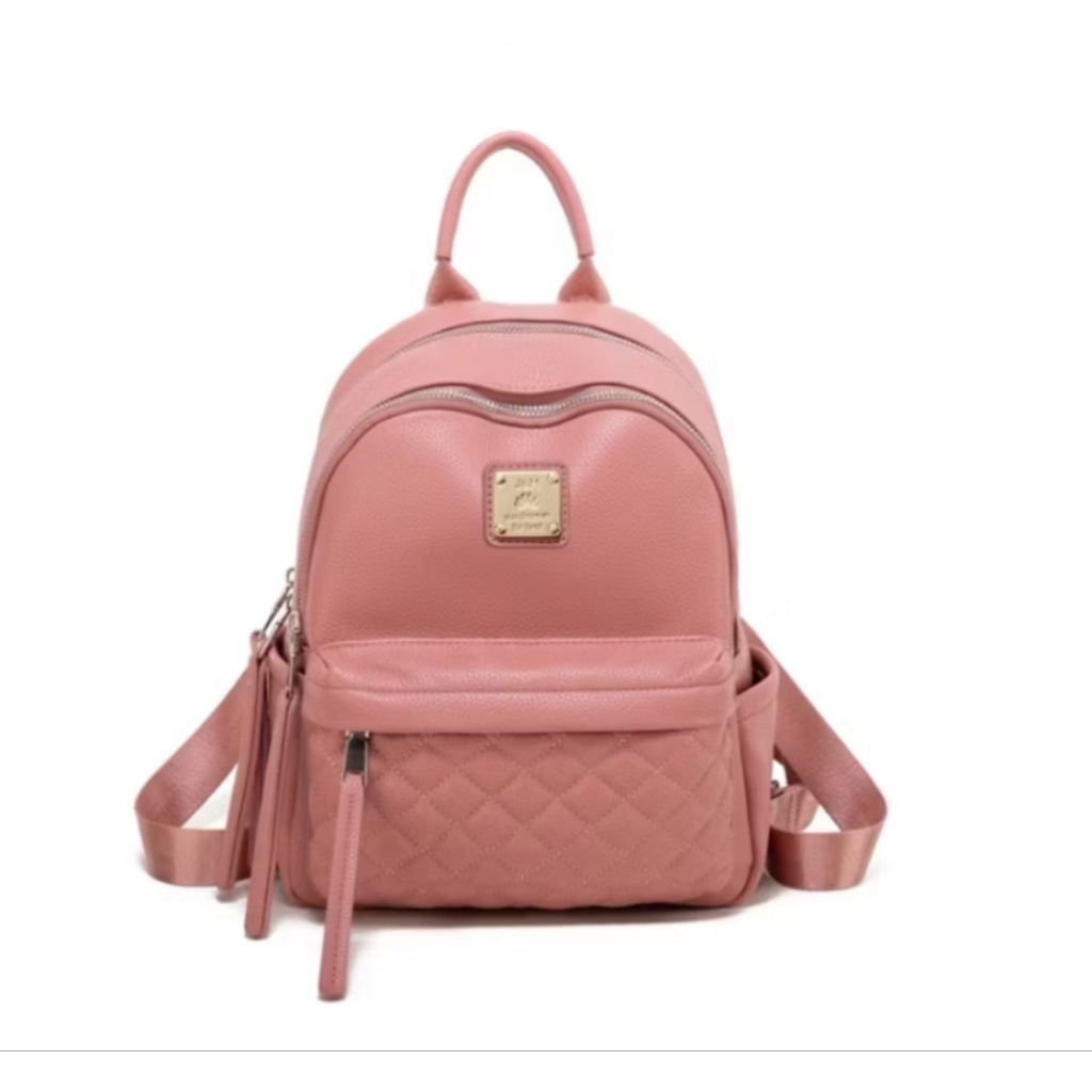 Vivi Backpack Plus Jims Honey Tas Ransel - Dusty Pink