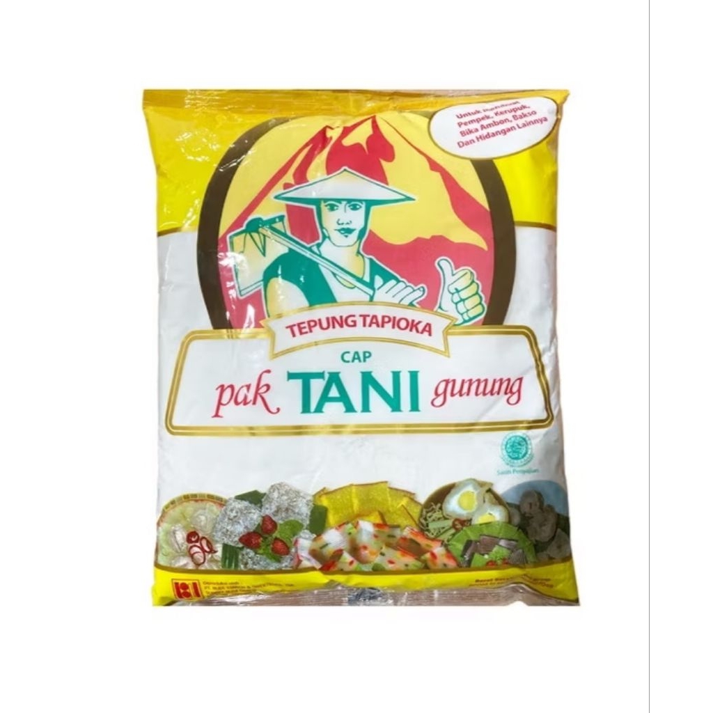 

tepung tapioka / kanji cap pak tani gunung 木薯粉 500g