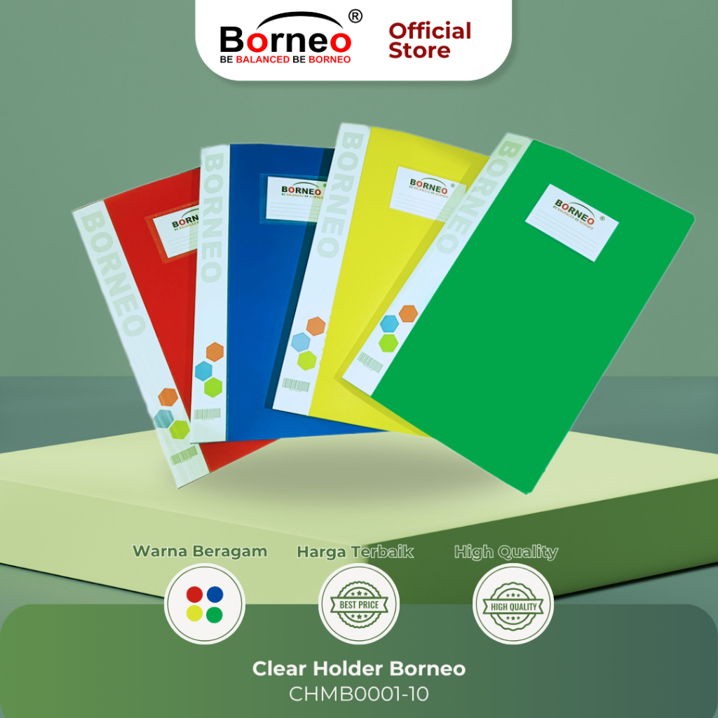 

Borneo Clear Holder Folio