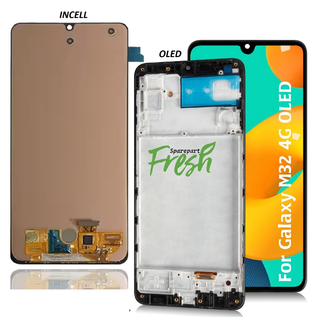 LCD TOUCHSCREEN SAMSUNG M32 4G / M325 / A32 4G / A325 / FULLSET LCD LAYAR SENTUH - NEW PRODUCT