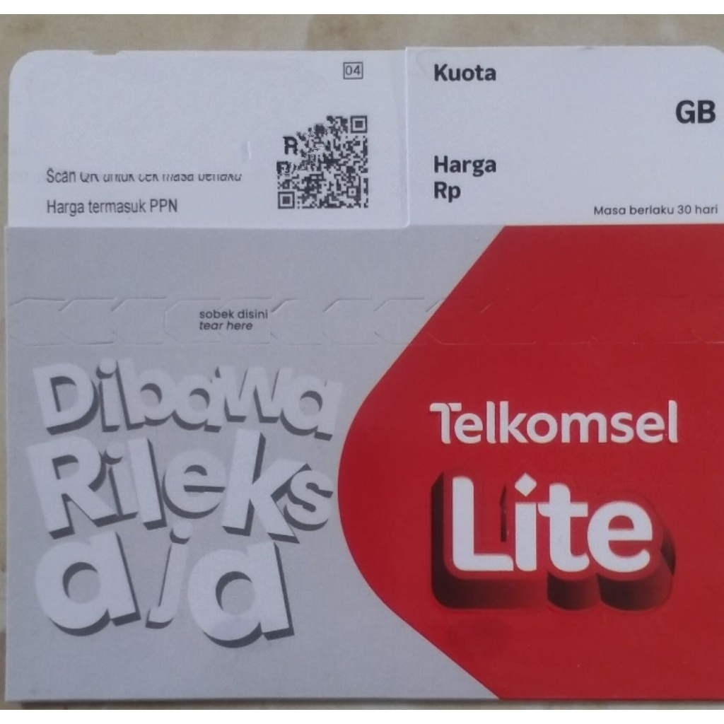Kartu Perdana TELKOMSEL Lite 3GB Nasional