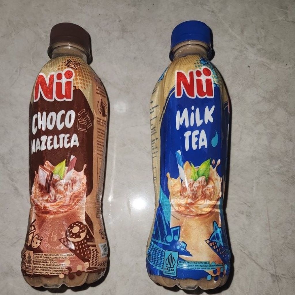 

Nu Milk Tea/Choco hazeltea/Teh tarik 330ml (Khusus INSTAN/SAMEDAY)