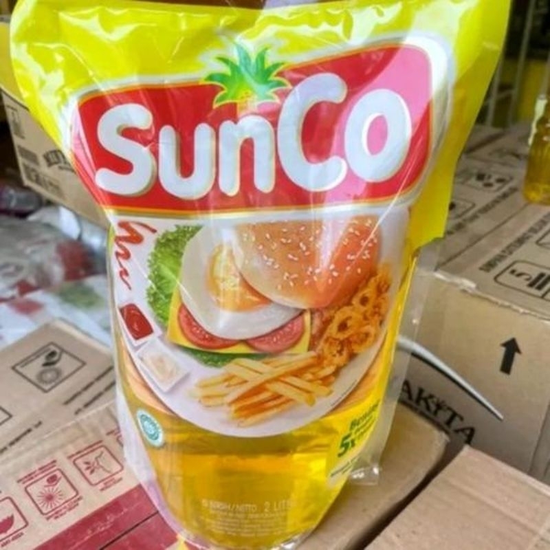 

MINYAK GORENG SUNCO 1 DOS KEMASAN 2 LITER